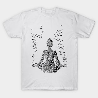 Mind and psychology, Rorschach, yoga T-Shirt